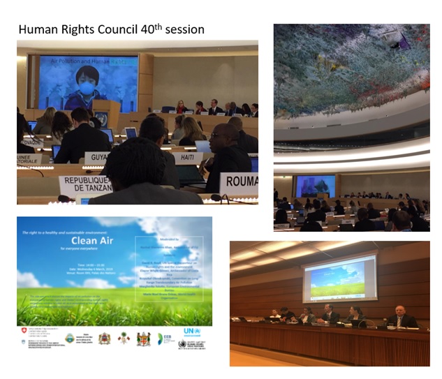 UN Human Rights Council Special Rapporteur Environments and Human Rights