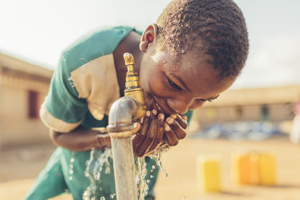 13-year-old student from Malawi now has access to safe water thanks to Water Mission. www.watermission.org